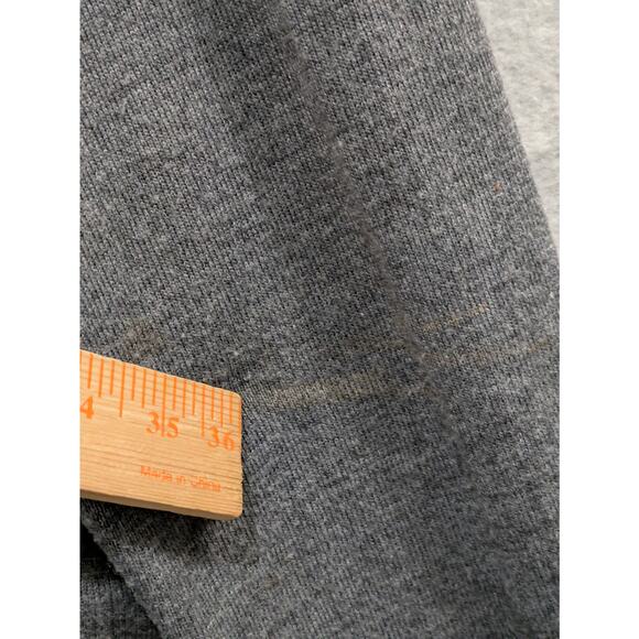 Laura Leigh Open Cardigan Women's XL Gray Wool Batwing Pockets Comfy‎ Sweater - Picture 8 of 9